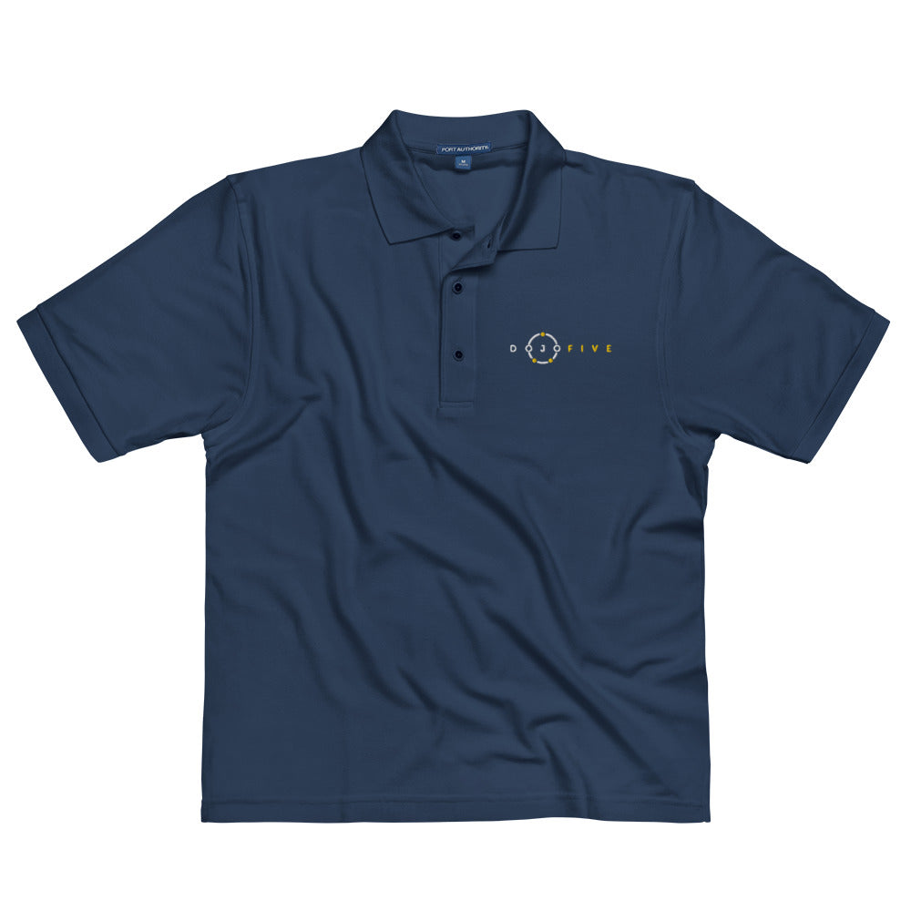 Men's Premium Polo - Dojo Five Logo