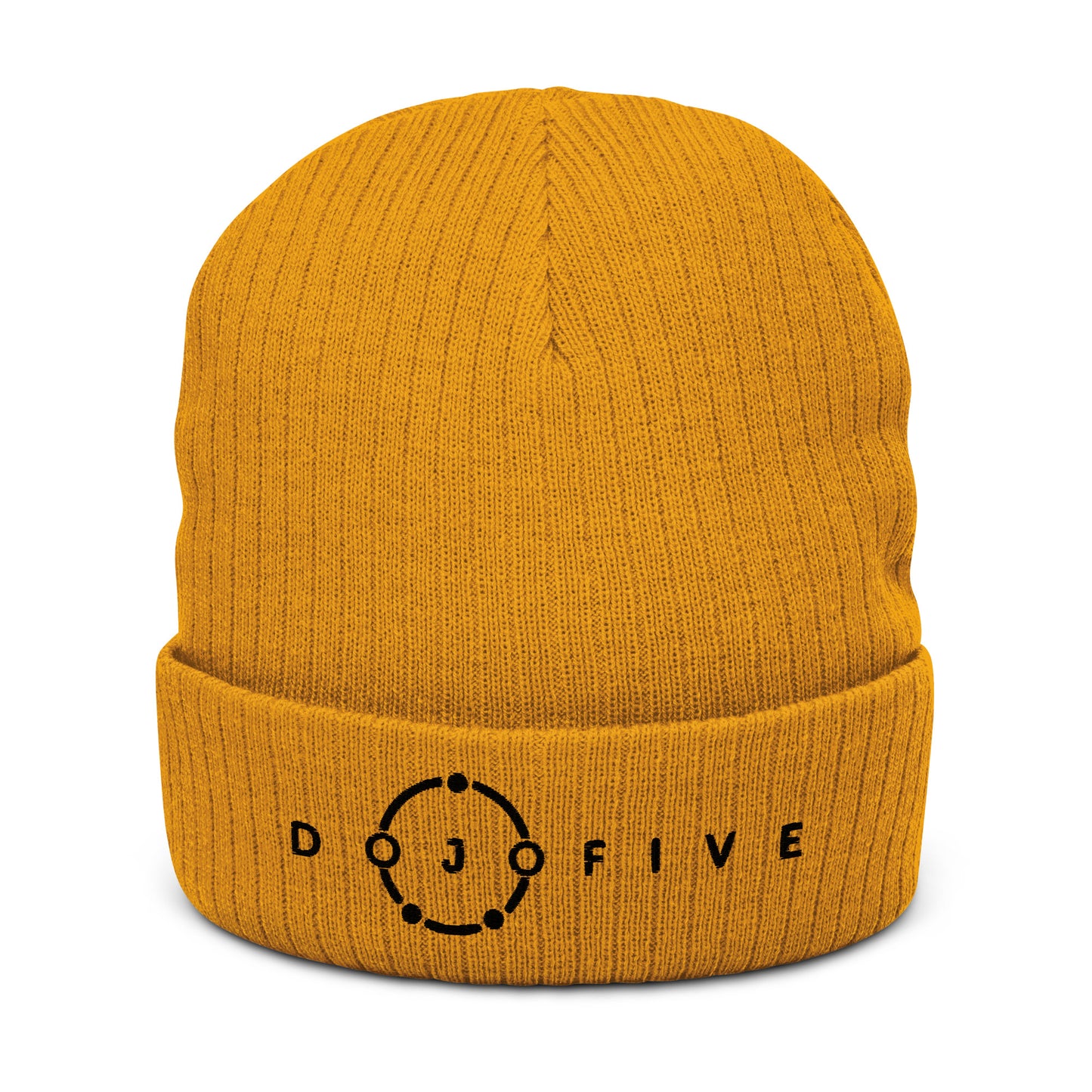 Ribbed knit beanie